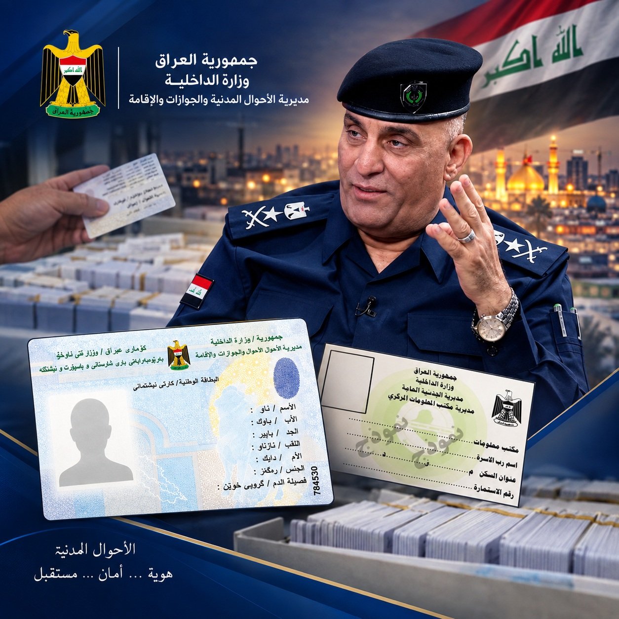 الداخلية: ربط بيانات السكن بالبطاقة الوطنية تمهيداً للاستغناء عن بطاقة السكن